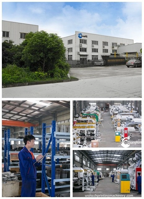 Changhong Brand OPP PE LDPE HDPE Plastic Bag Film Flexo Printing Machine 6 Color